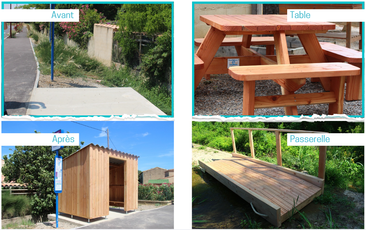 Réalisations atelier bois
